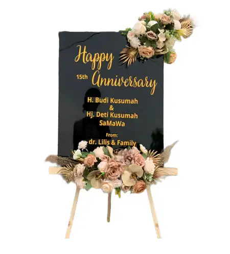 Papan Bunga Akrilik Pitrosari